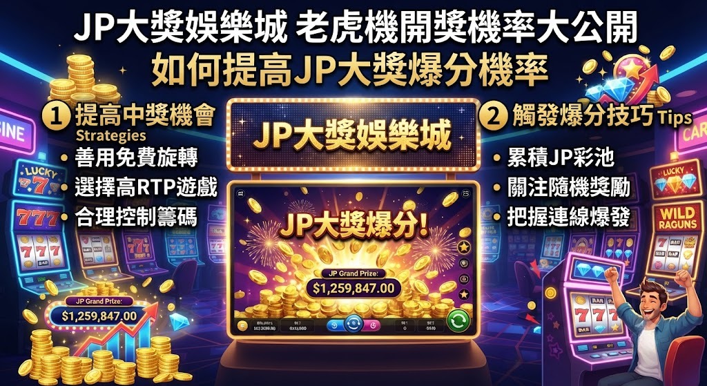 export-76 JP大獎娛樂城老虎機開獎機率大公開:如何提高JP大獎爆分機率