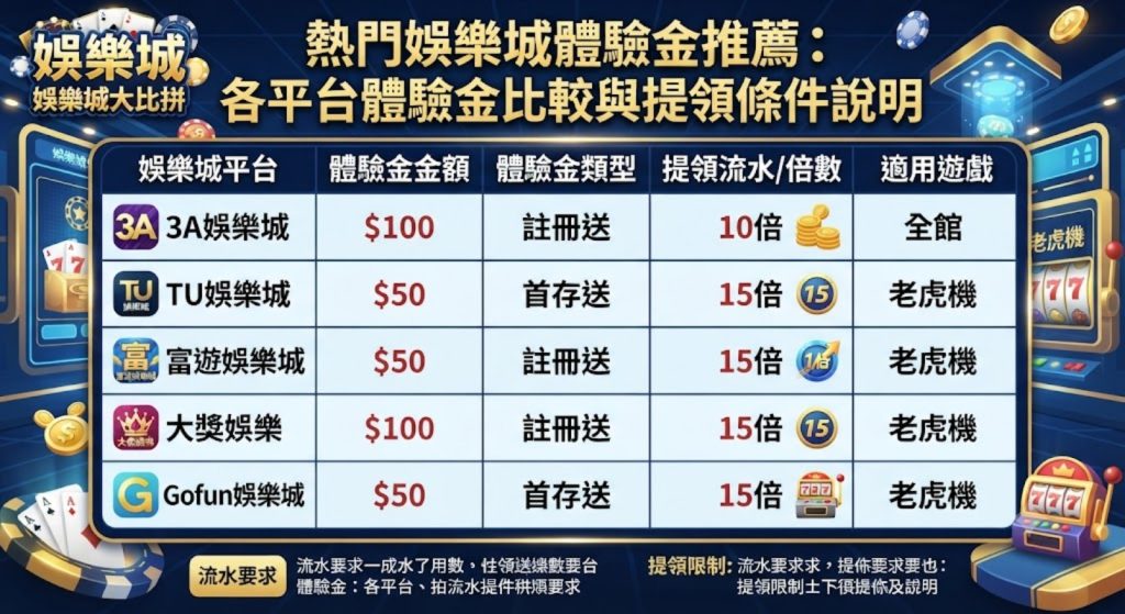 export-2026-09-09T192806.988-1024x559 熱門娛樂城體驗金推薦：各平台體驗金比較與提領條件說明